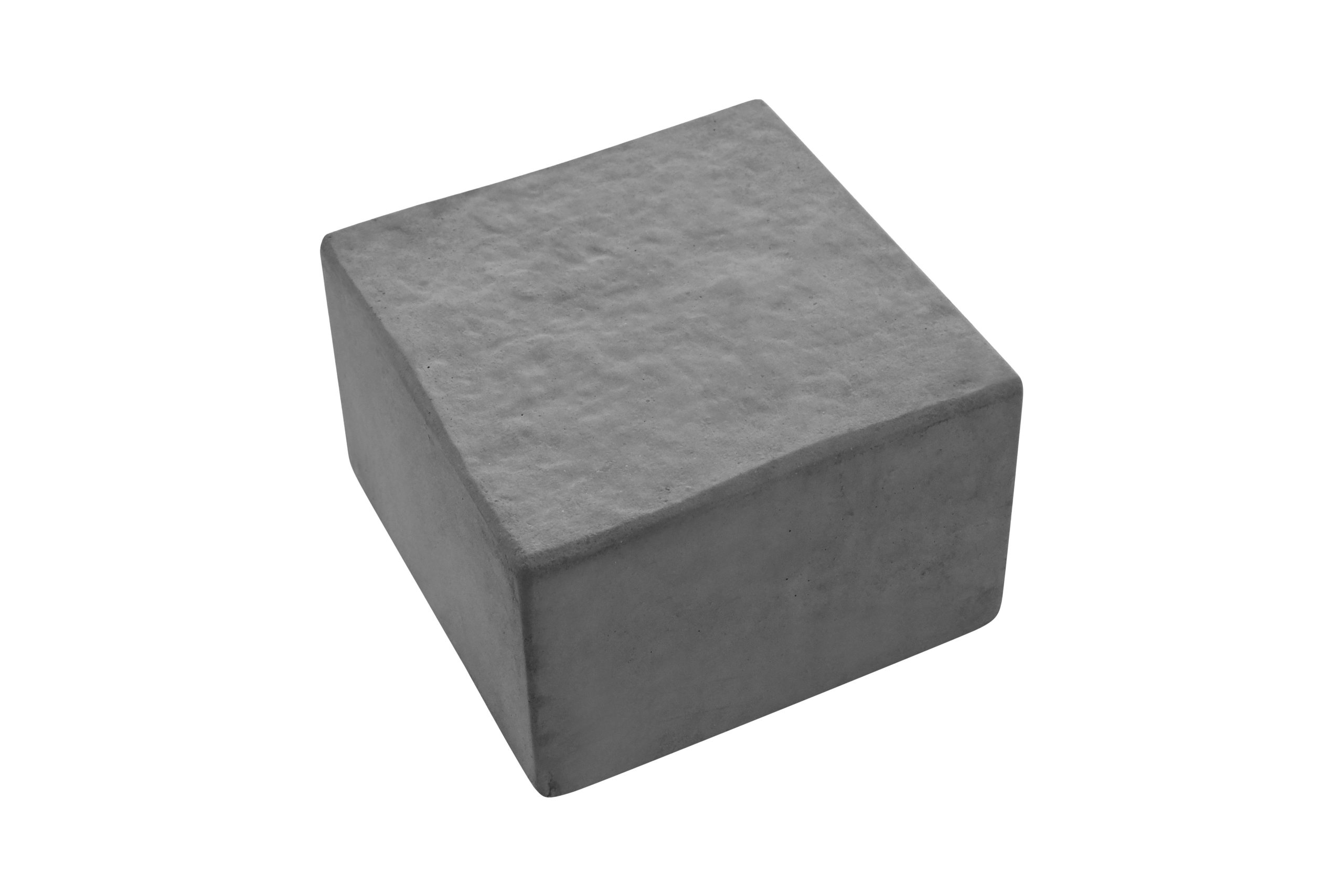 110 x 110 x 70mm Charcoal Plaza Cobble