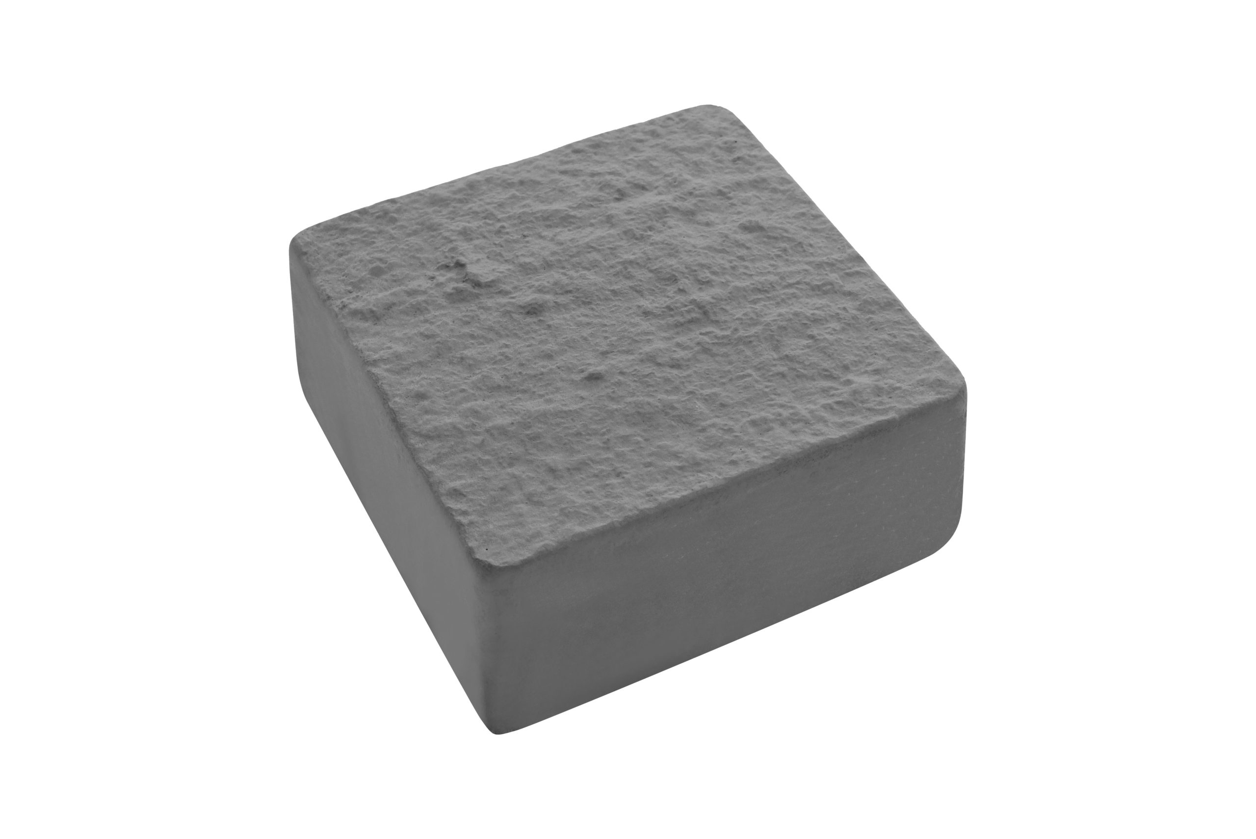 120 x 120 x 50mm Charcoal Romano Cobble